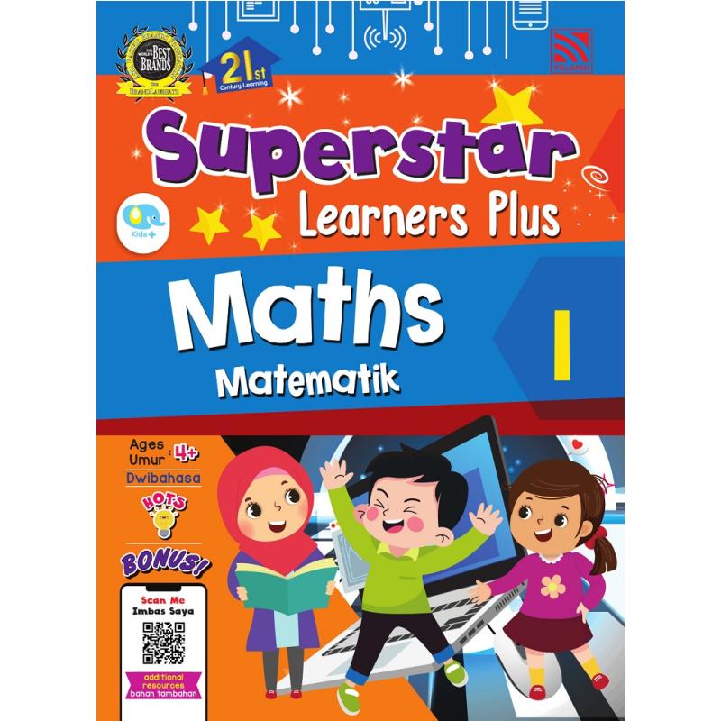 SUPERSTAR LEARNERS PLUS - MATHS MATEMATIK 1 (BIBM)