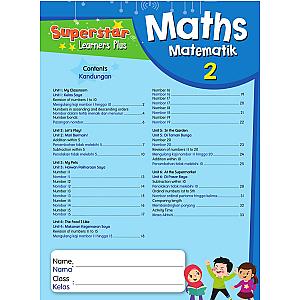 SUPERSTAR LEARNERS PLUS - MATHS MATEMATIK 2 (BIBM)