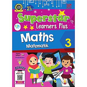 SUPERSTAR LEARNERS PLUS - MATHS MATEMATIK 3 (BIBM)