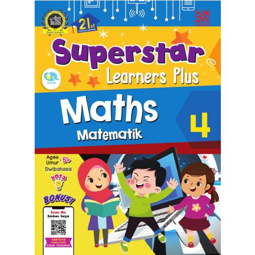 SUPERSTAR LEARNERS PLUS - MATHS MATEMATIK 4 (BIBM)