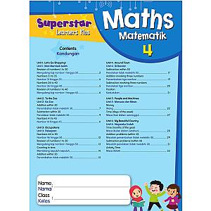 SUPERSTAR LEARNERS PLUS - MATHS MATEMATIK 4 (BIBM)