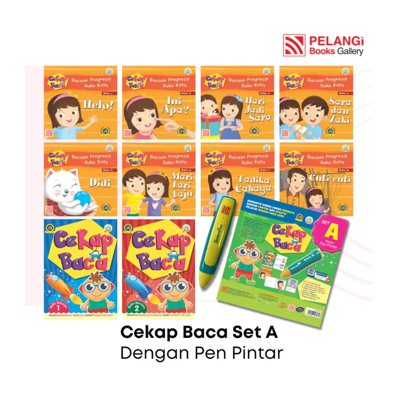 Cekap Baca Set A Dengan Pen Pintar