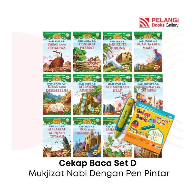 Cekap Baca Set D Mukjizat Nabi Dengan Pen Pintar