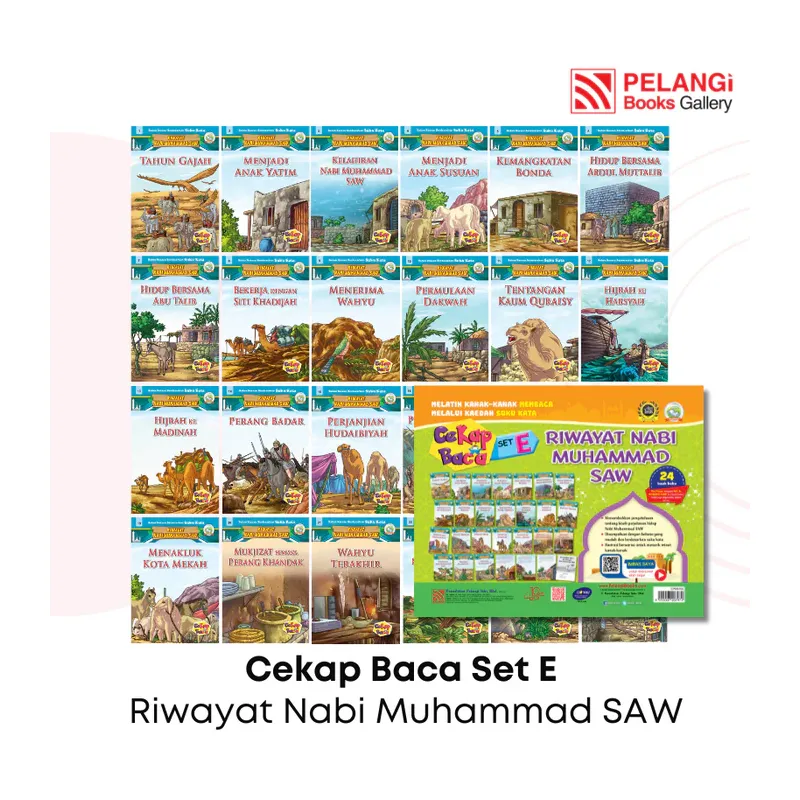 Cekap Baca Set E Riwayat Nabi Muhammad SAW